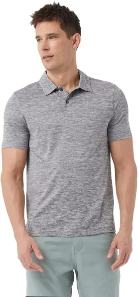 32 Degrees Mens Ultra-Sonic Polo | Slim Fit | Breathable | Moisture Wicking | Anti-Odor | Golf