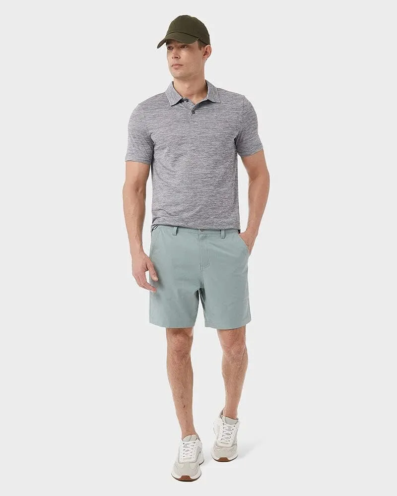 32 Degrees Mens Ultra-Sonic Polo | Slim Fit | Breathable | Moisture Wicking | Anti-Odor | Golf