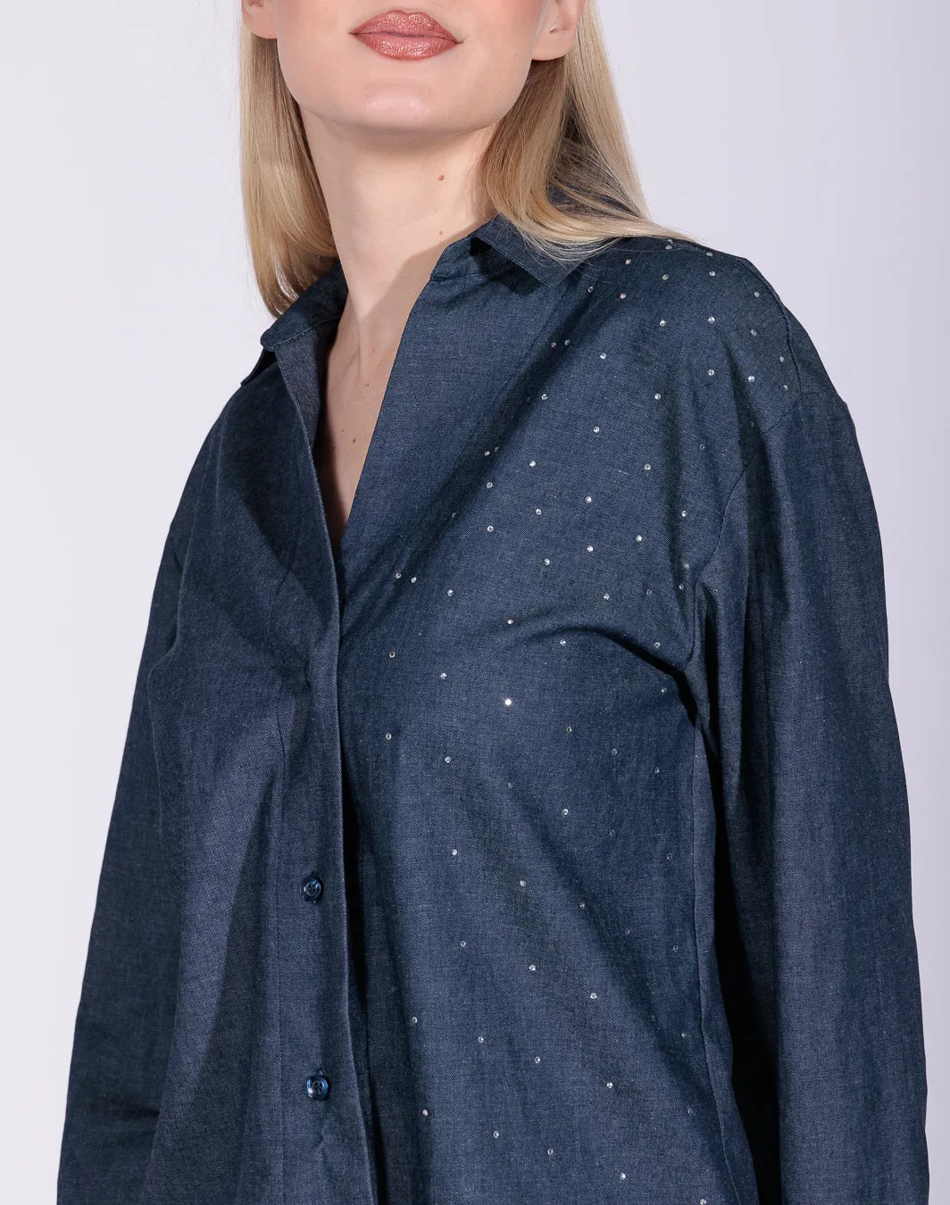 Aleah - Camicia con strass