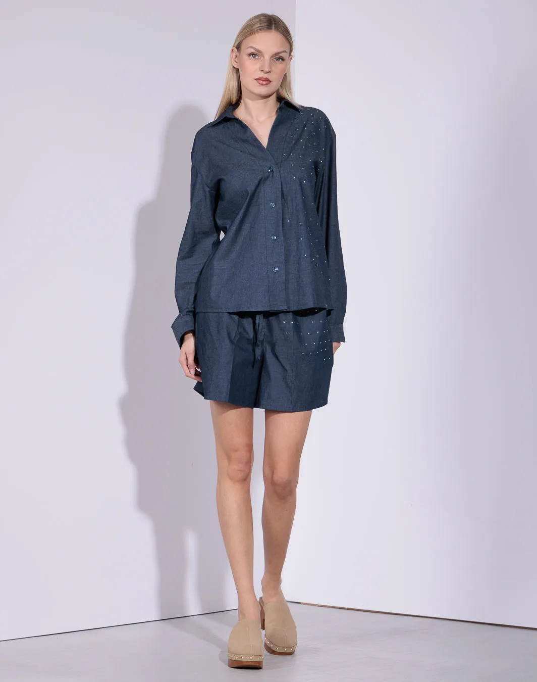 Aleah - Camicia con strass