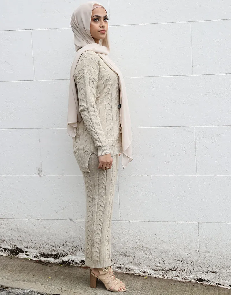 Aspen Cable Knit Skirt