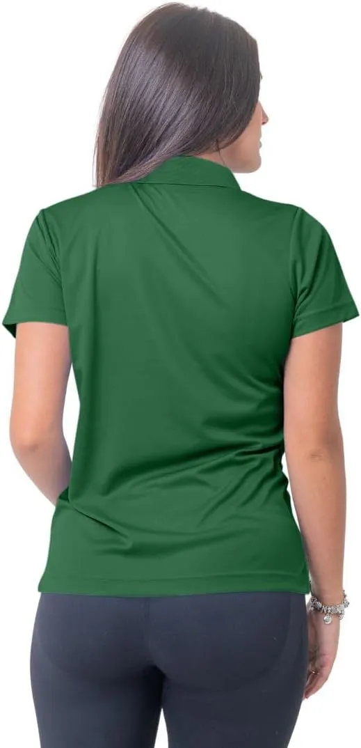 Banu Polo Shirts for Women, Dryfit Womens Polo Shirts Short Sleeve, Collared Women Polo Shirts for Work Moisture Wicking