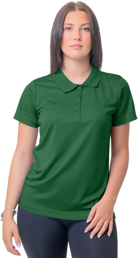 Banu Polo Shirts for Women, Dryfit Womens Polo Shirts Short Sleeve, Collared Women Polo Shirts for Work Moisture Wicking