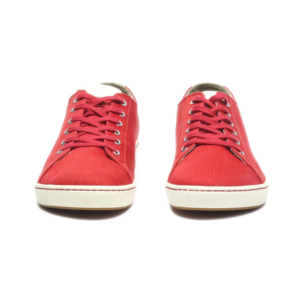 Birkenstock Low-Top Sneakers Canvas Red Colour For Women
