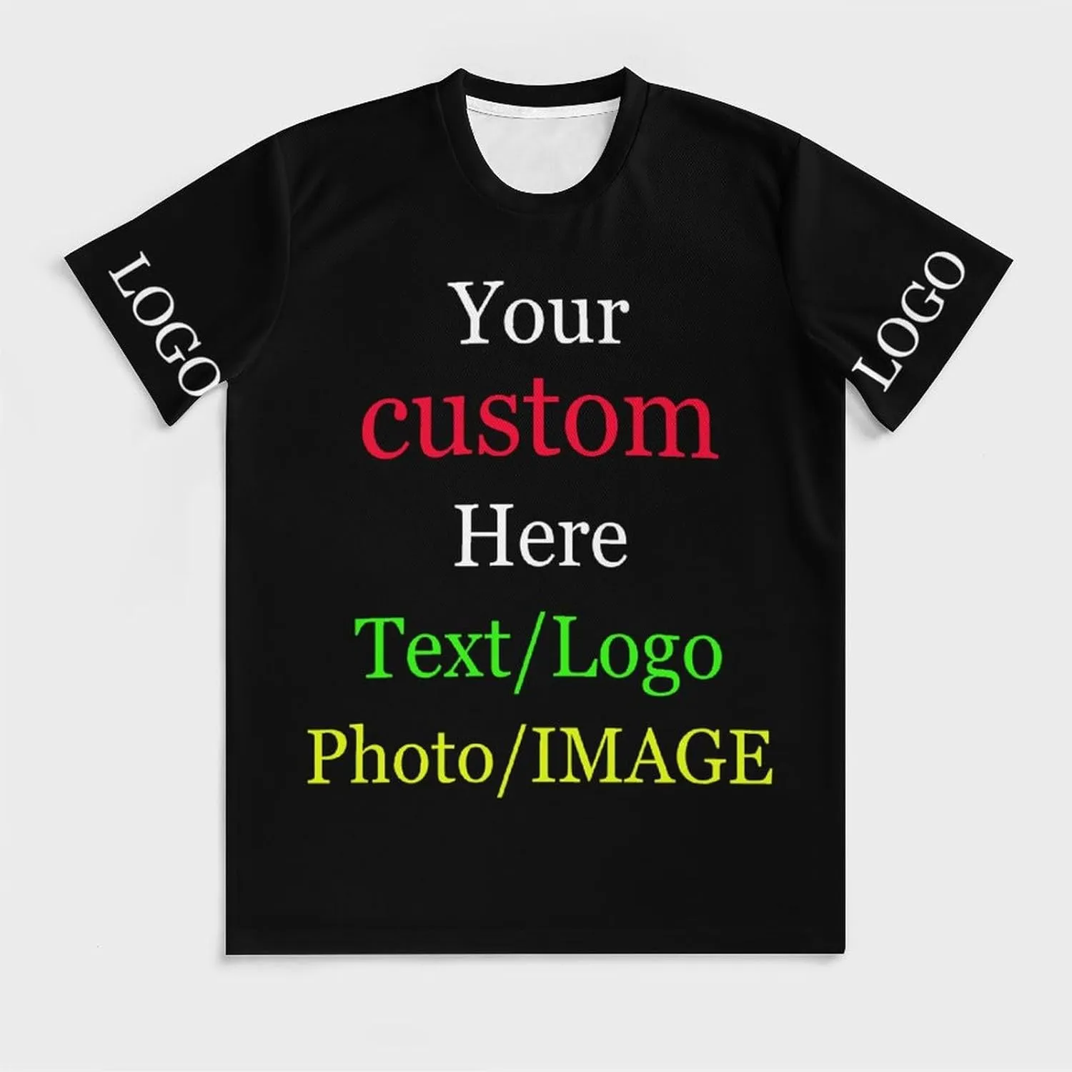 Custom T Shirts with Your Text Photo Logo Custom Shirt Personalized Custom t Shirts Design Your Own Front/Back Print