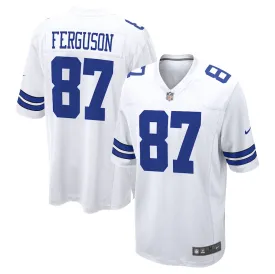 Dallas Cowboys Jake Ferguson Nike Game Jersey - White  ***