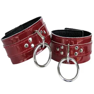 Fleece Lined Leather Ankle Restraints