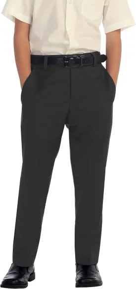Gioberti Boys Flat Front Dress Pants