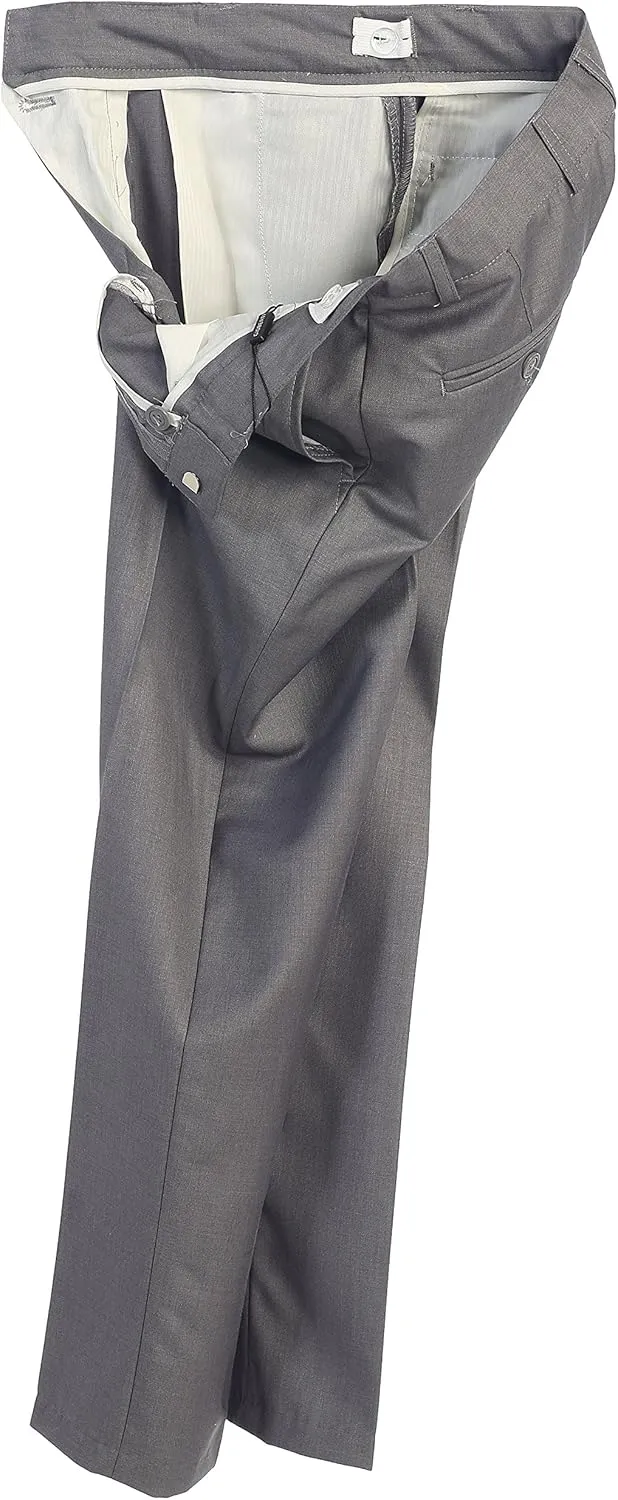 Gioberti Boys Flat Front Dress Pants