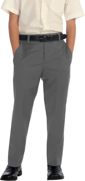 Gioberti Boys Flat Front Dress Pants