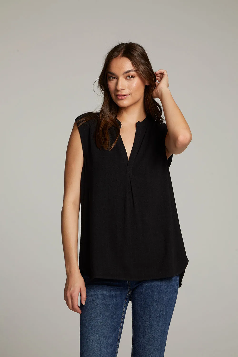 Glades True Black Tank Top