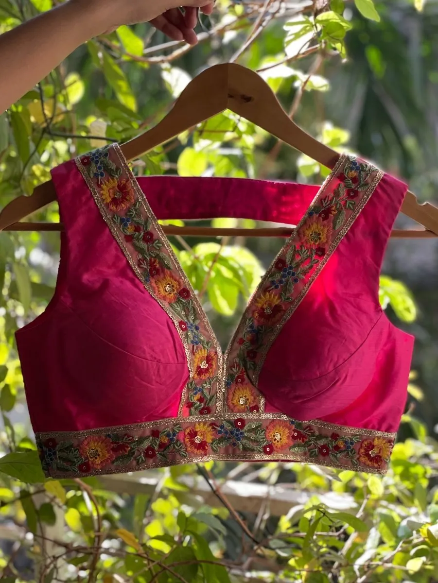 Gulabi Bagicha  ( Blouse )