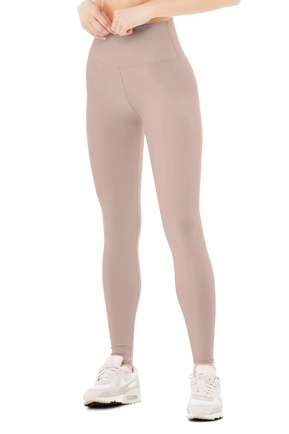 High-Waist Airlift Legging - Dusty Pink