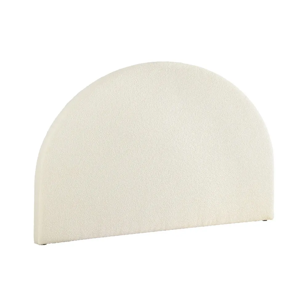 Luxurious Boucle King Headboard, Stylish Arch - Artiss