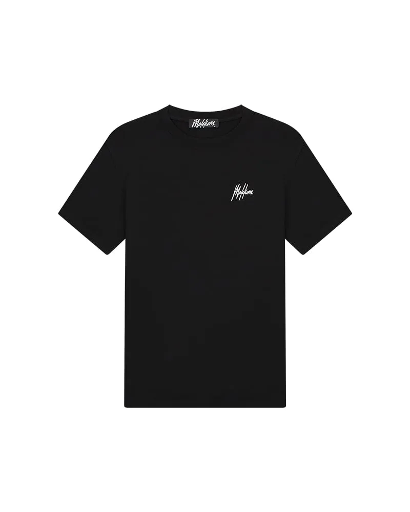Malelions Small Signature T-Shirt 3-Pack | Black/Black/Black