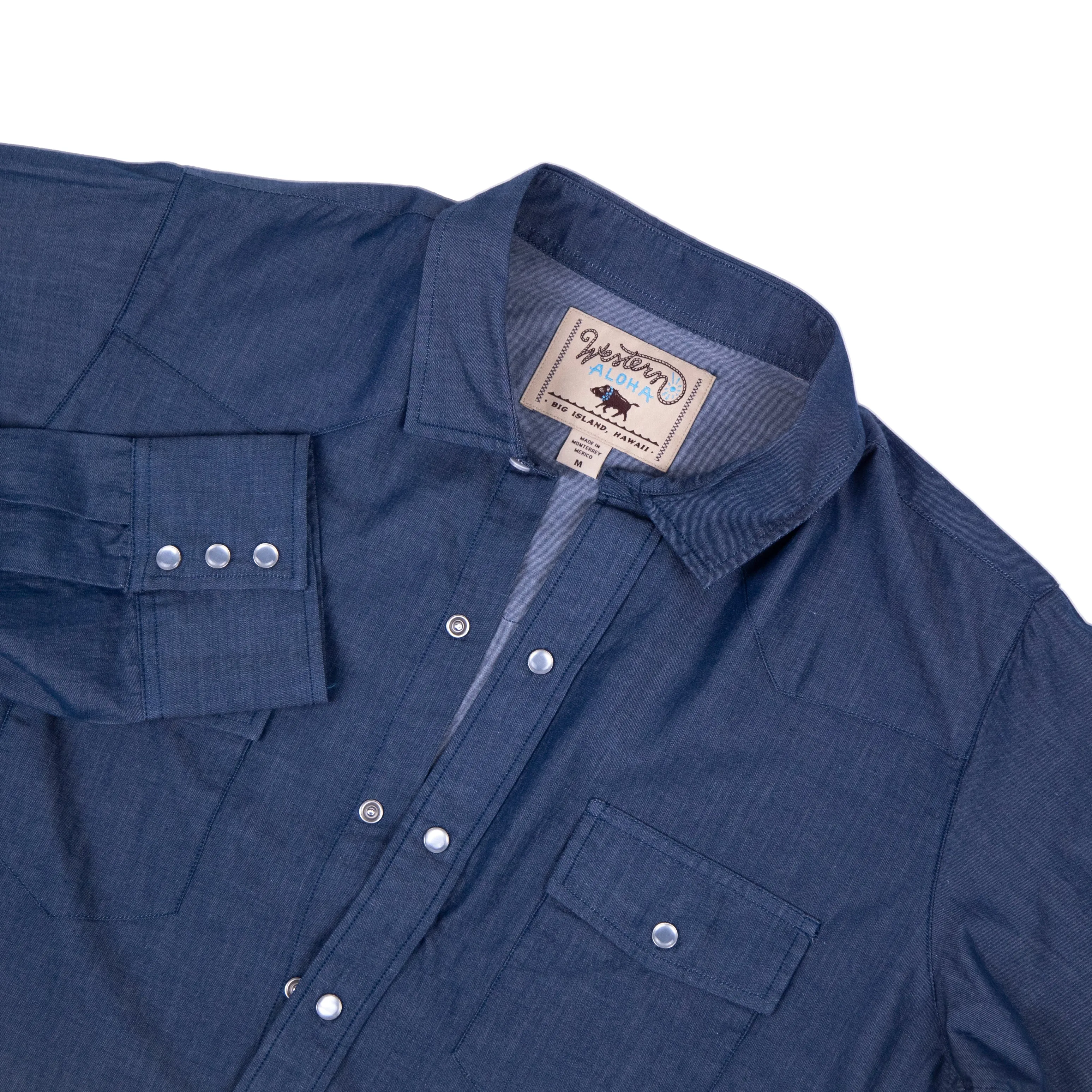 Monterrey Snap Shirt Dark Blue
