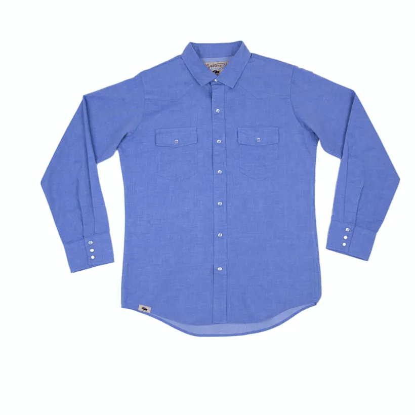 Monterrey Snap Shirt Light Blue