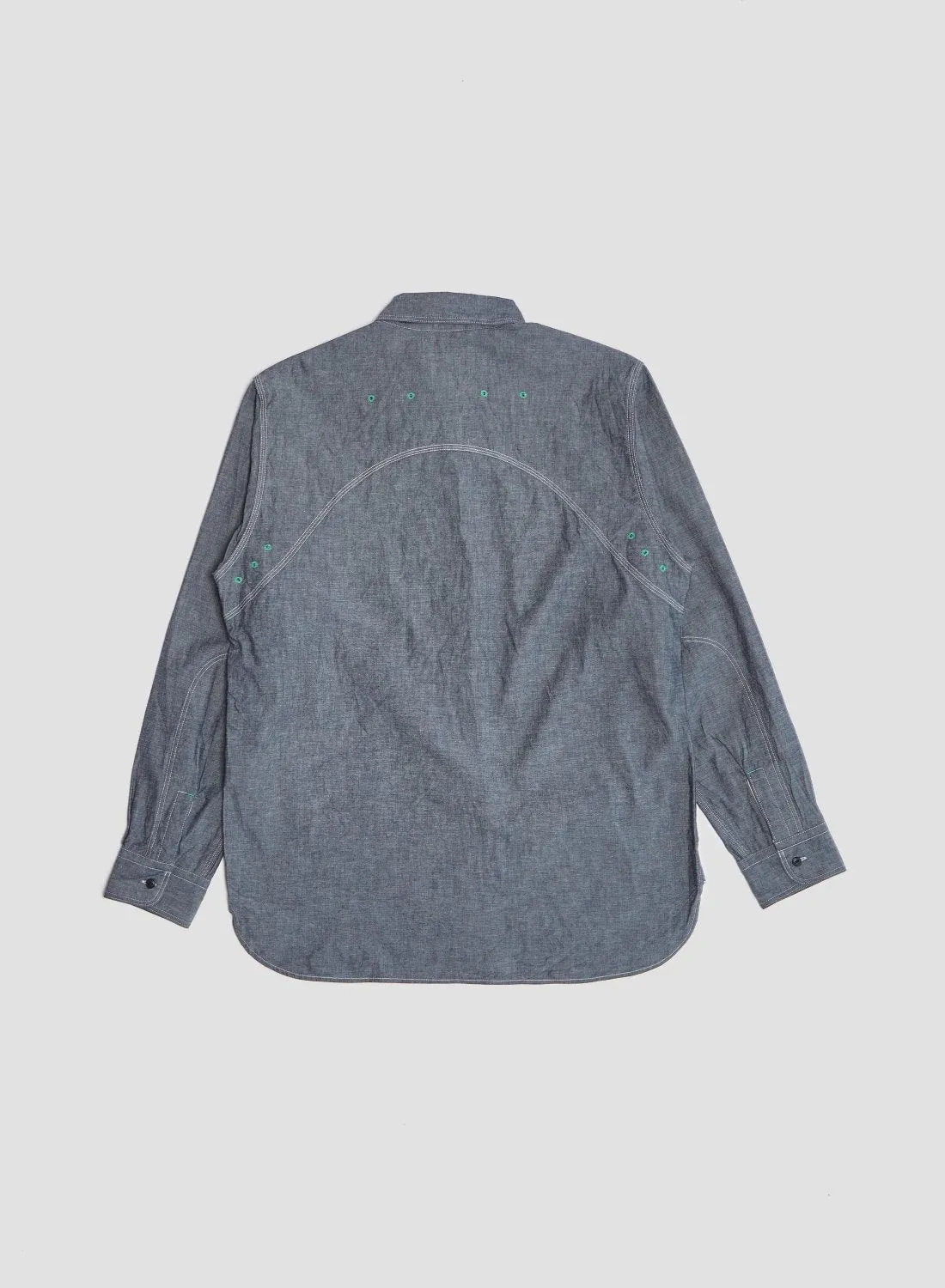 New Medical Shirt in Indigo