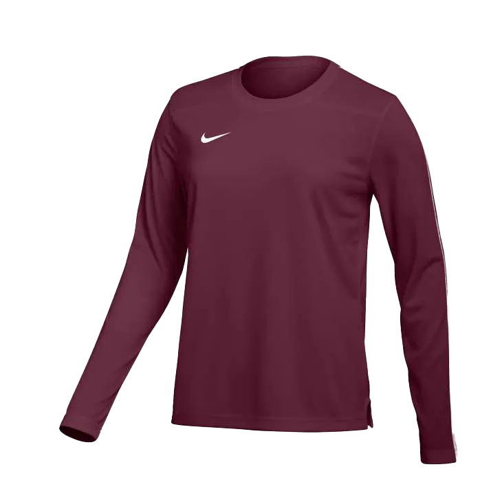 Nike Women's Dri-fit Coaches Top Uv Ls