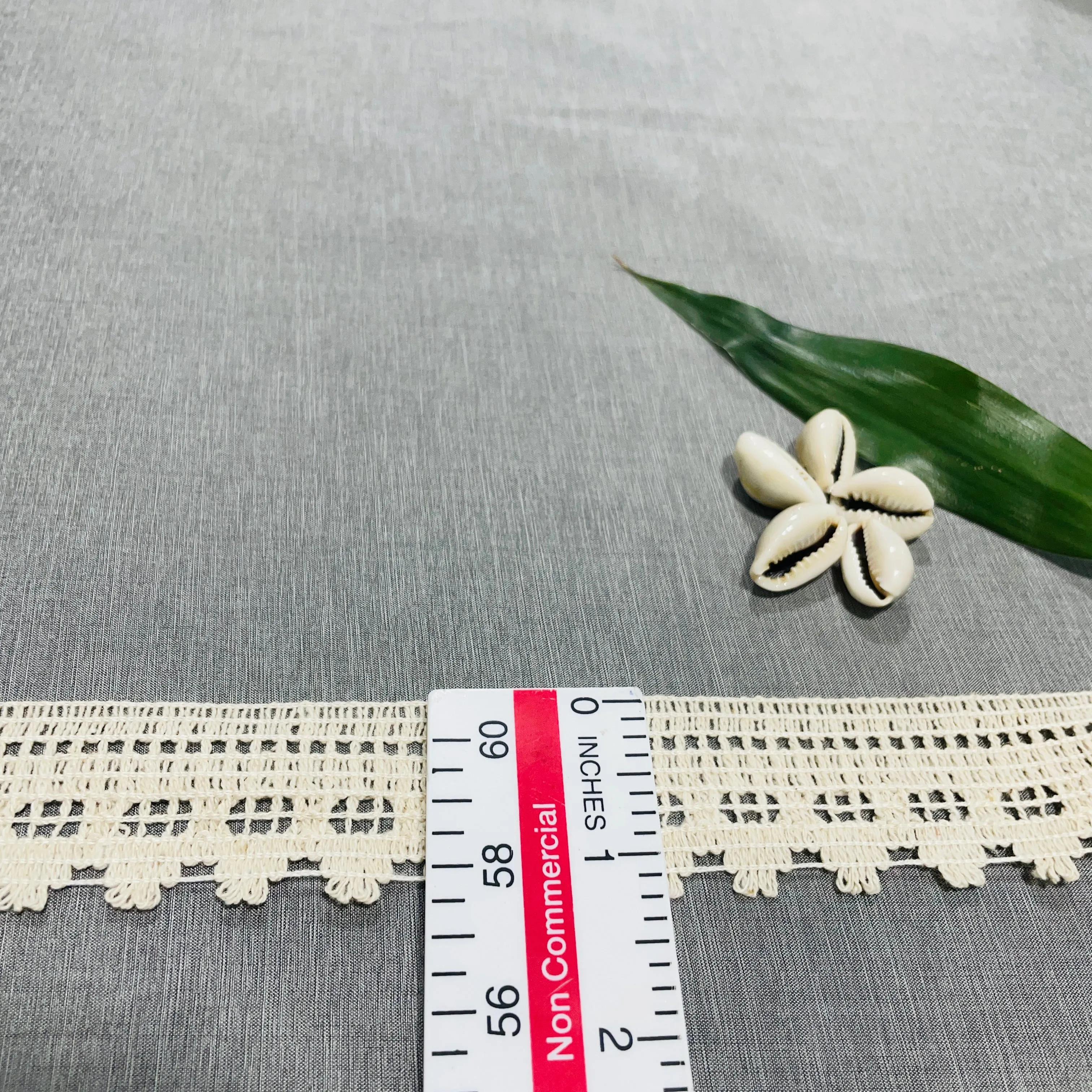 Off Cream Dyeable Cotton Lace