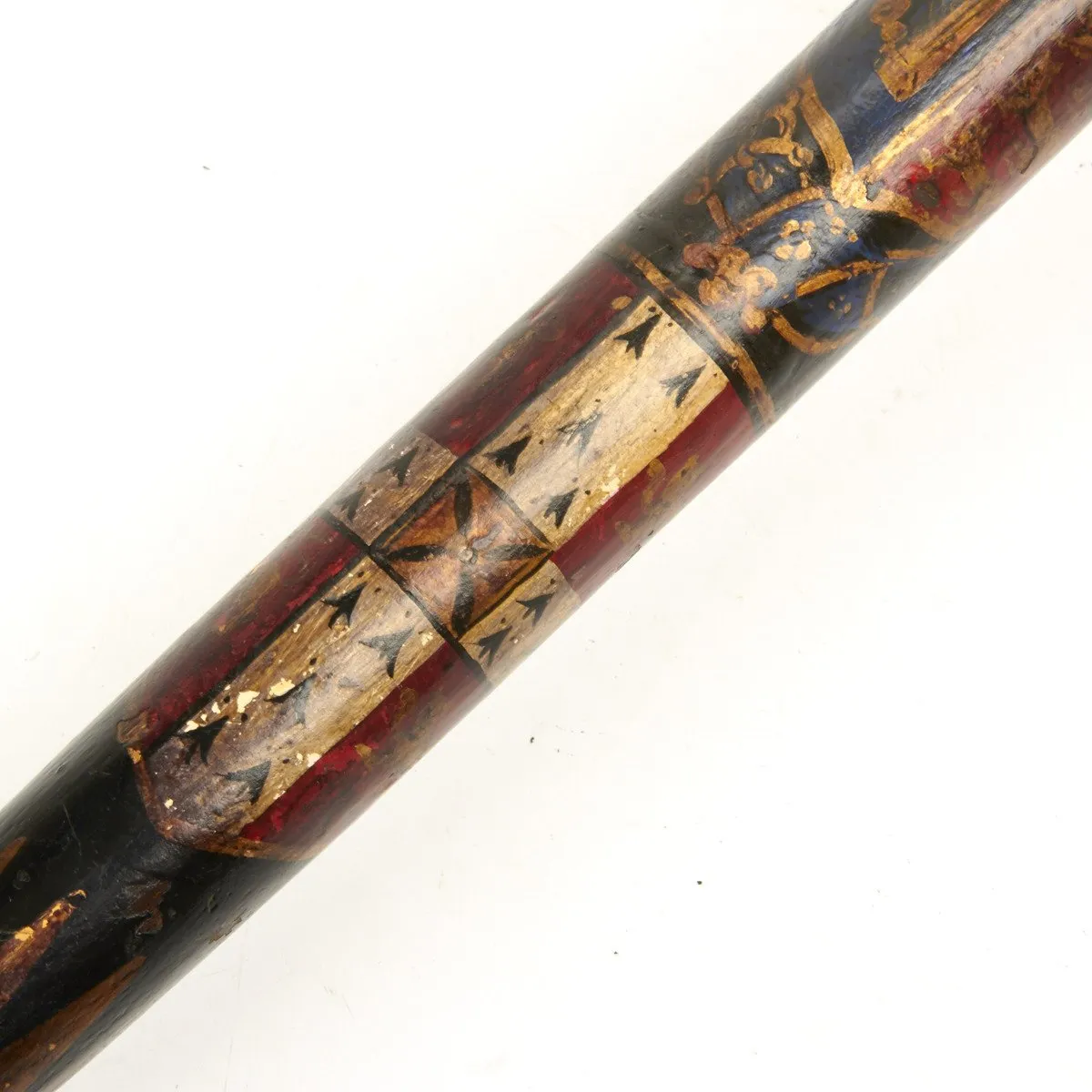 Original British Victorian Painted Police Truncheon