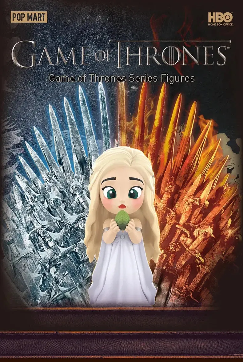 POP MART Game of Thrones Series Blind Box Toys | Kawaii Anime Action Figures | Surprise Mystery Box | Dolls | Girls Gift
