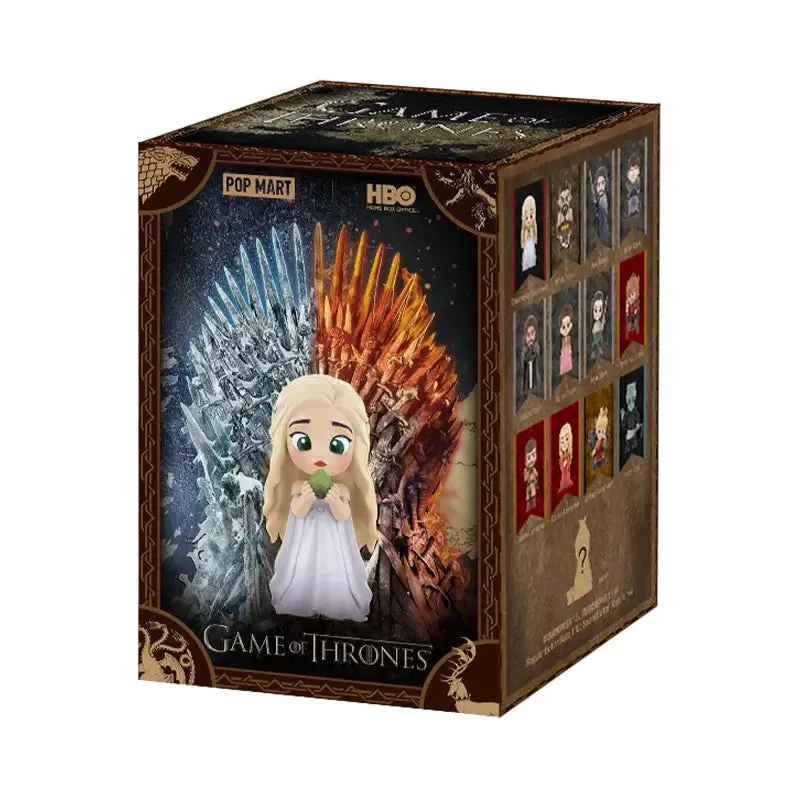 POP MART Game of Thrones Series Blind Box Toys | Kawaii Anime Action Figures | Surprise Mystery Box | Dolls | Girls Gift