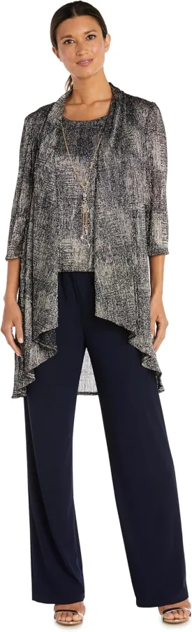 R&M Richards Womens 3PC Special Occasion Pant Outfit