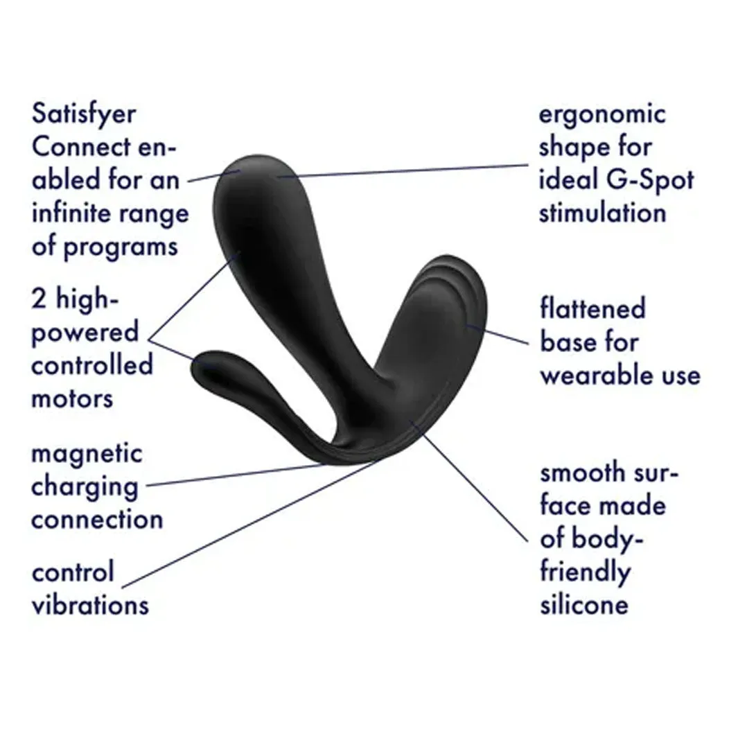Satisfyer Top Secret Wearable G-Spot Vibrator