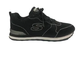 Skechers scarpa sneakers da donna Shimmer Time 117 BLK nero
