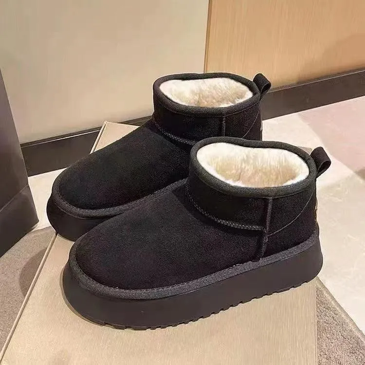Thickened Non-slip Warm Cotton Shoes
