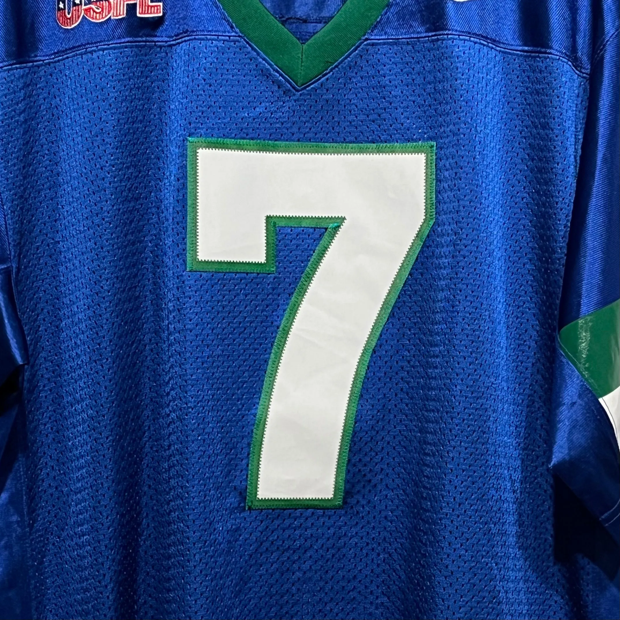 Vintage Rick Neuheisel San Antonio Gunslingers Jersey XL
