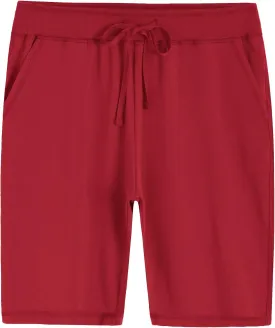 Weintee Women's Soft Knit Bermuda Shorts with Pockets